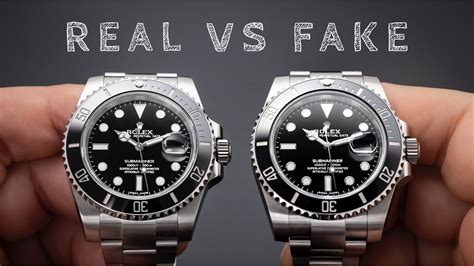 fake rolex vs real